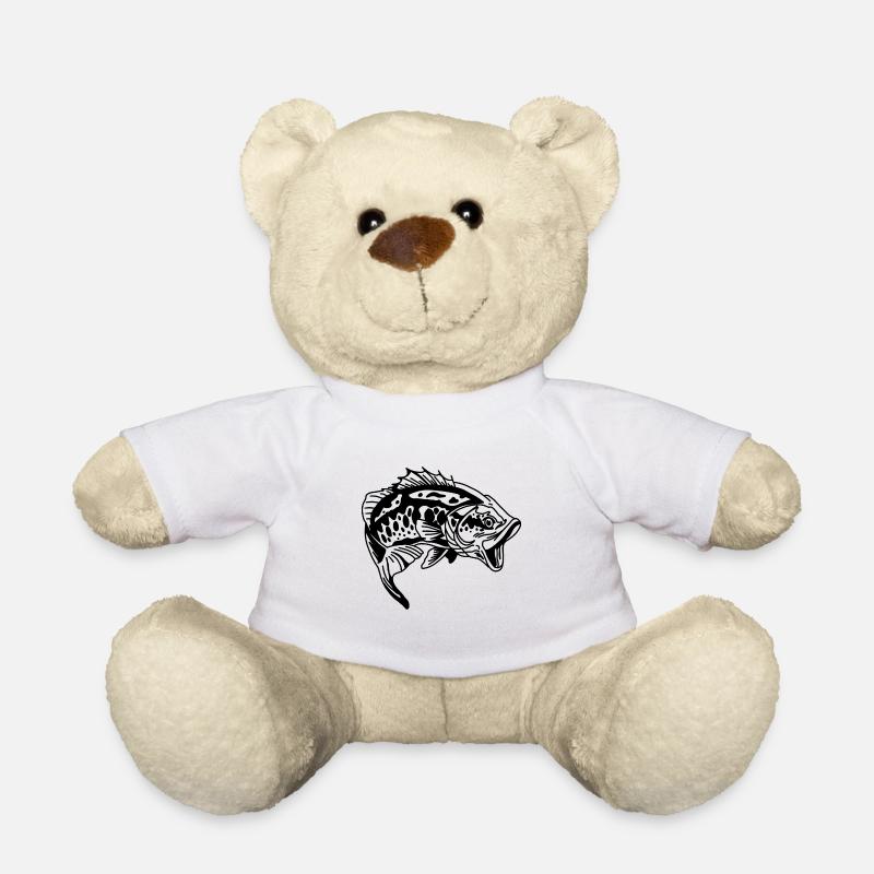Pêche pêche pêche - Nounours - blanc