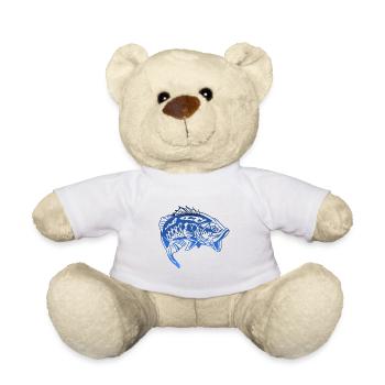 Pêche pêche pêche - Nounours - blanc - Devant