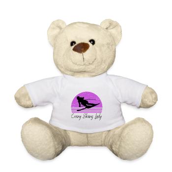 Skieur - Nounours - blanc - Devant