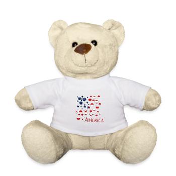 America - Teddy - Weiß - Vorne