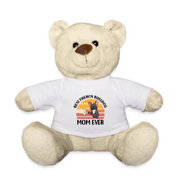 Français Bouledogue - Nounours - blanc - Devant