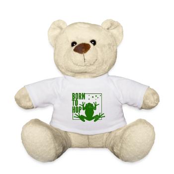 Grenouille - Animal amphibien - Nounours - blanc - Devant