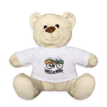 Wheels & Wander – Bergabenteuer - Teddy - Weiß - Vorne