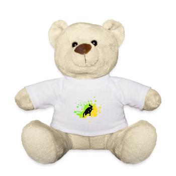 Hip Hop Breakdance - Nounours - blanc - Devant