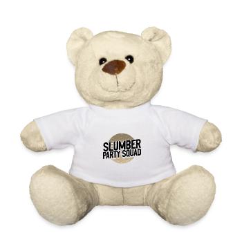 Sleepover Gifts Girl's Slumber Party Squad - Teddy Bear - white - Front