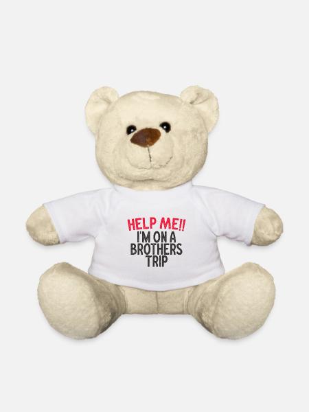Frères et sœurs, je suis sur le chemin d’un frère - Nounours - blanc