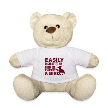 Vogel - Fliegen - Naturschutz Tierfreund - Zoo - Teddy - Weiß - Vorne