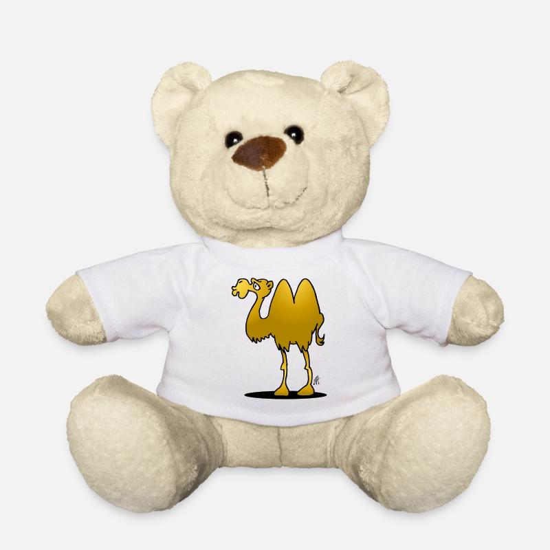 Chameau - Nounours - blanc
