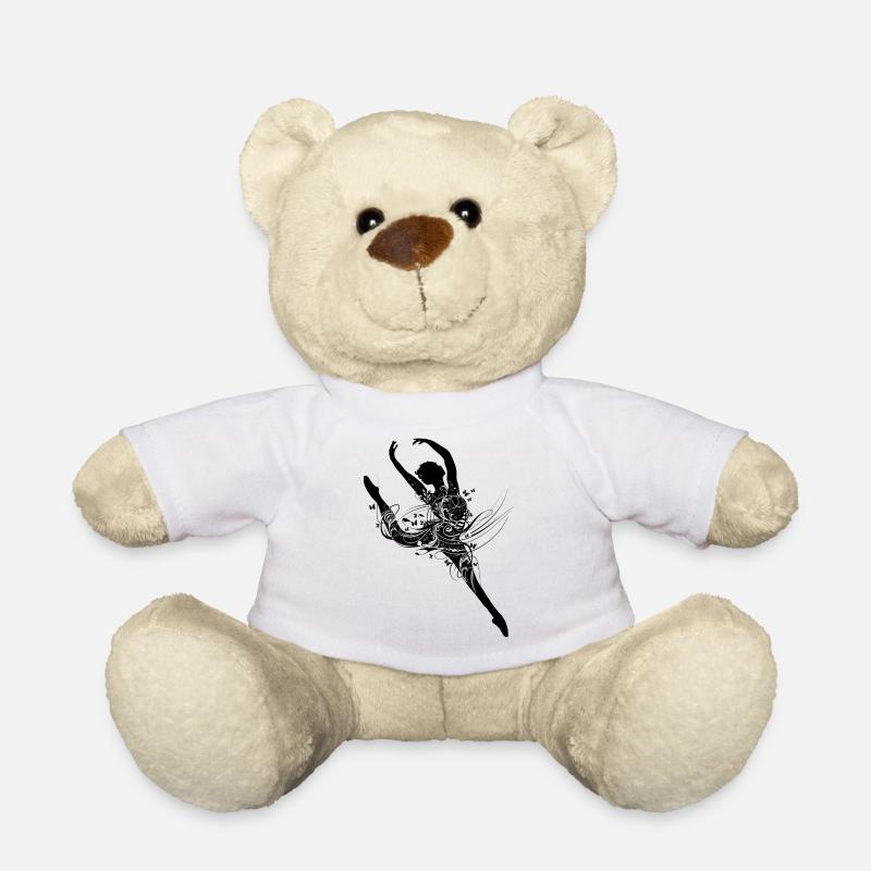 Une danseuse de ballet en robe de ballet imaginati - Nounours - blanc