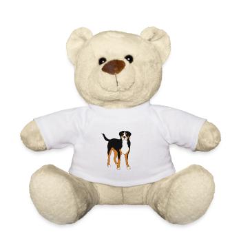 Großer Schweizer Sennenhund - Teddy - Weiß - Vorne
