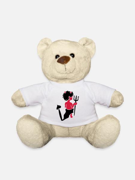 Kleiner Teufel / little devil (a, 2c) - Teddy - Weiß