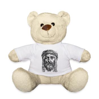 Jesus - Teddy - Weiß - Vorne