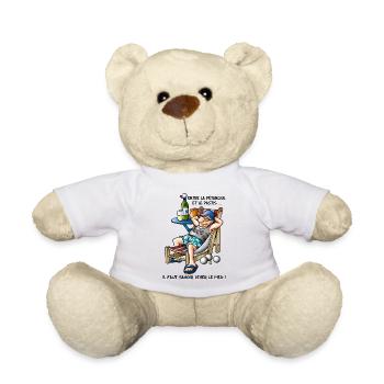 Pétanque et pastis - Teddy - Weiß - Vorne