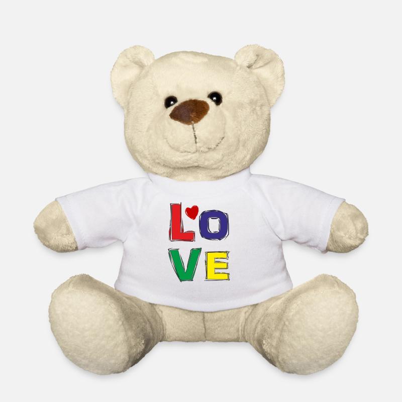 LOVE - Teddy - Weiß