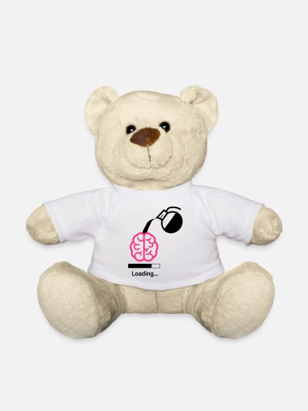 Coffee loading to Brain - Teddy - Weiß