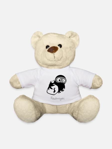 EULE // Raubvogel. - Teddy - Weiß