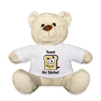 TOAST IHR SÄCKE! - Teddy - Weiß - Vorne