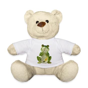 Grenouille folle - Nounours - blanc - Devant