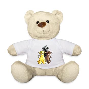 Labrador Retriever - Hund - Teddy - Weiß - Vorne