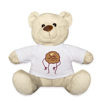 laufen beine arme kot baellchen scheisse kacke run - Teddy - Weiß - Vorne