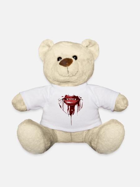 Vampir - Teddy - Weiß