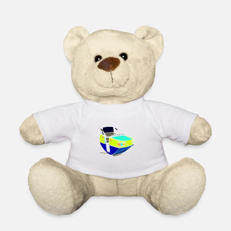 Breakdance Kirmes Fahrgeschäft Schausteller - Teddy - Weiß