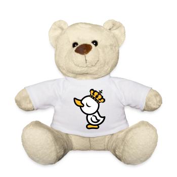 eitel koenig koenigin prinzessin chick krone arrog - Teddy - Weiß - Vorne