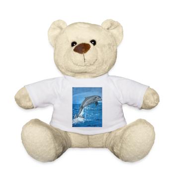 Delphin - Teddy - Weiß - Vorne