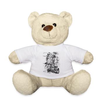 Amarican India Indianer - Teddy - Weiß - Vorne