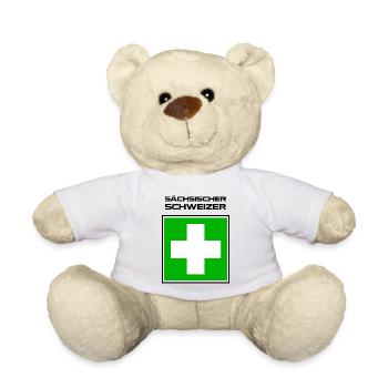 sächsischer schweizer 1 - Teddy - Weiß - Vorne