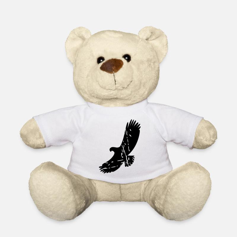 aigle - Nounours - blanc
