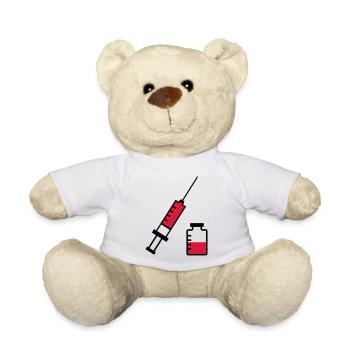 Seringue - Nounours - blanc - Devant