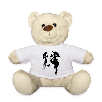 Barsoi Kopf - Teddy - Weiß - Vorne