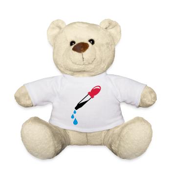 pipette - Teddy Bear - white - Front