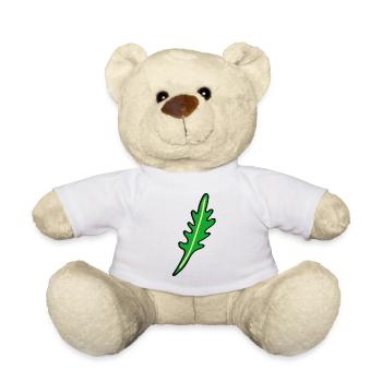 Légume végétal de roquette - Nounours - blanc - Devant
