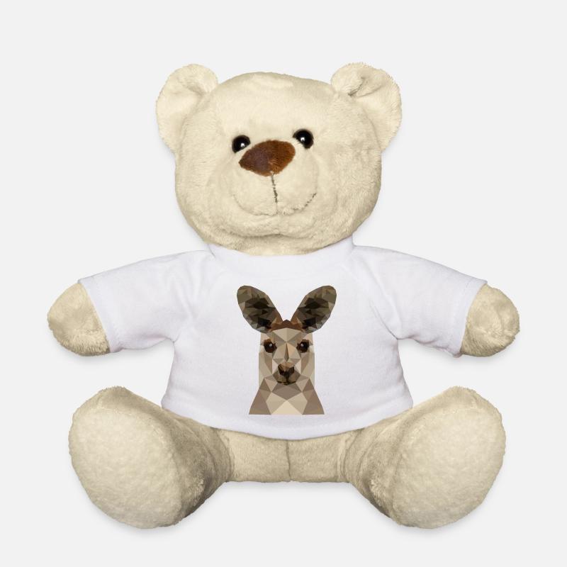 Känguru - Teddy - Weiß