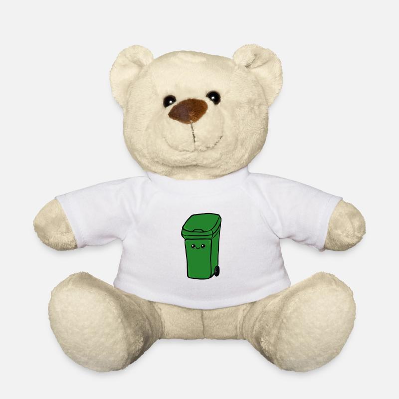 rubbish - Teddy Bear - white