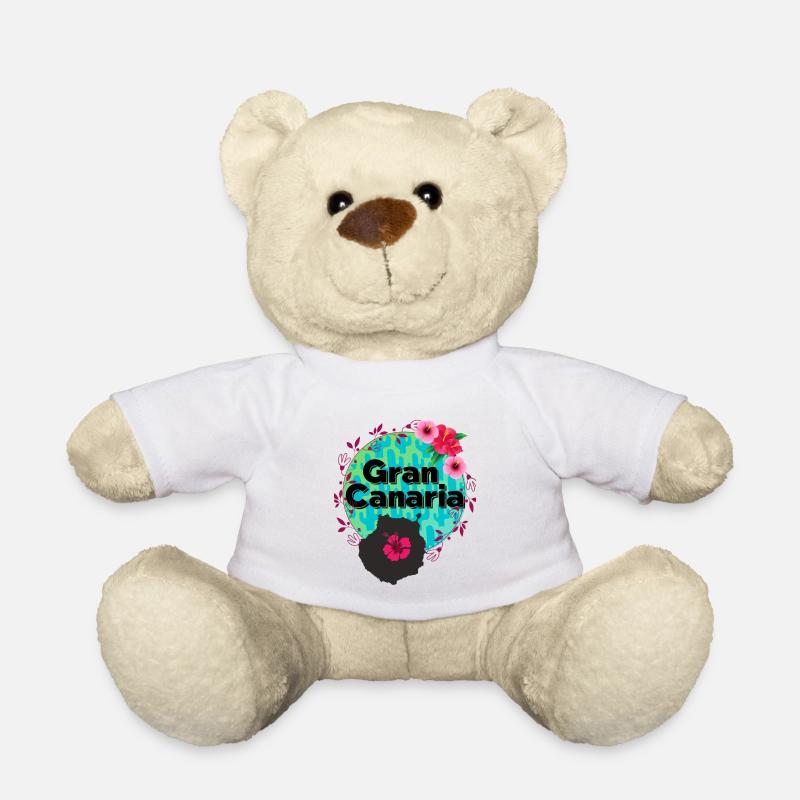 Gran Canaria Flower - Teddy - Weiß