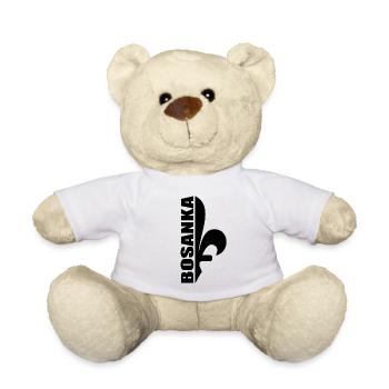 Bosanka - Teddy Bear - white - Front