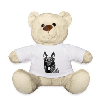 Shepherd Dogs German Shepherd Dogs - Teddy Bear - white - Front