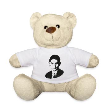 Franz Kafka | Champion du monde de littérature, M.K. - Nounours - blanc - Devant