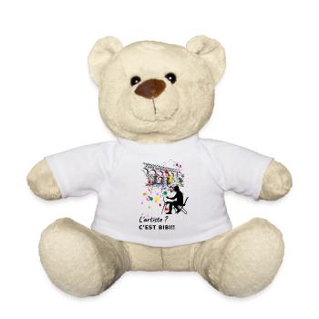Je peux pas je suis artiste - Nounours - blanc - Devant