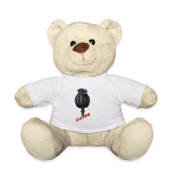 Pavot - Nounours - blanc - Devant