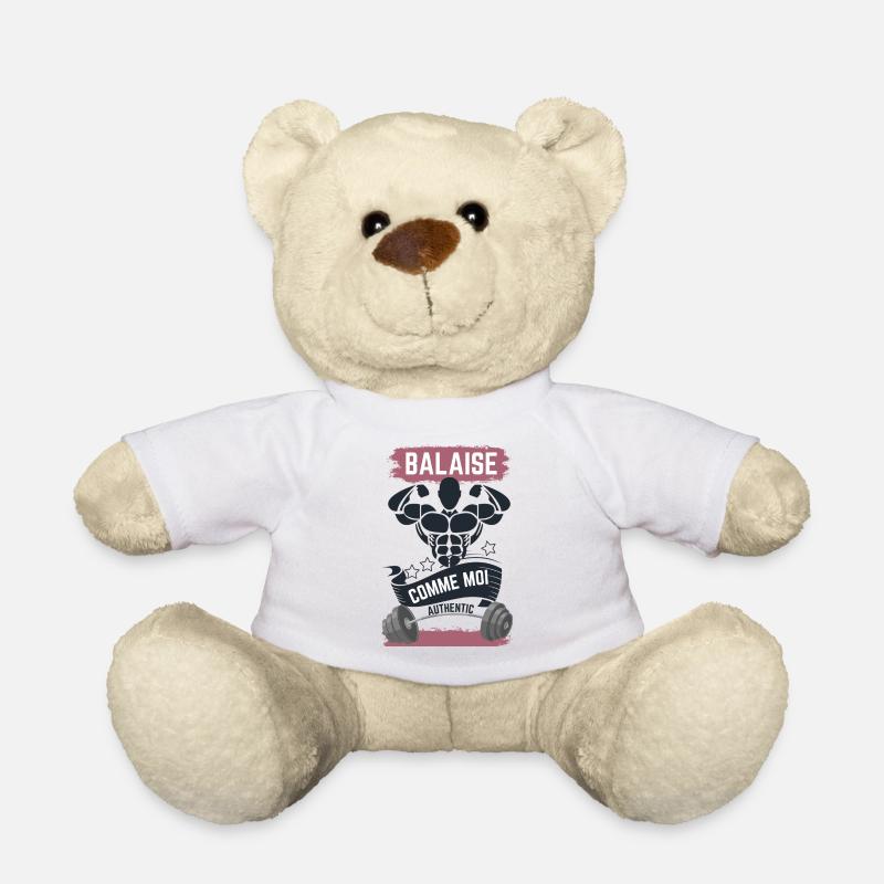 Balaise comme moi - Nounours - blanc