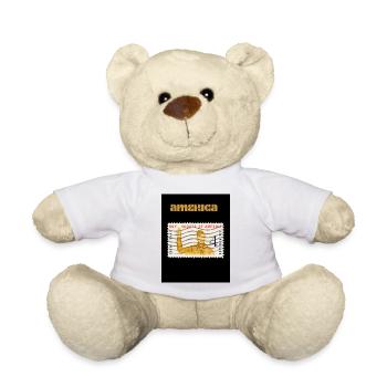america - Nounours - blanc - Devant