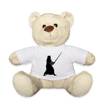 Kendo - Teddy Bear - white - Front