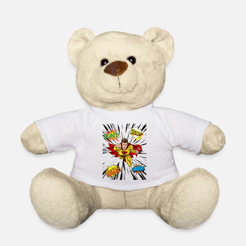SuperHero - Teddy - Weiß