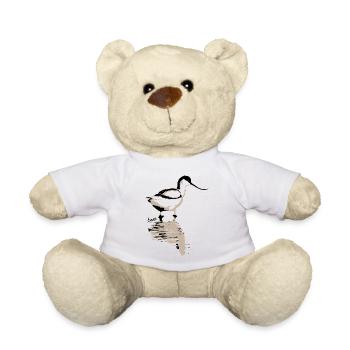 Ostfriesland-Kollektion: Säbelschnäbler - Teddy - Weiß - Vorne