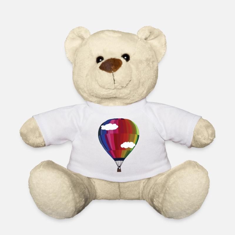 Ballon - ein Stück Freiheit. - Teddy - Weiß