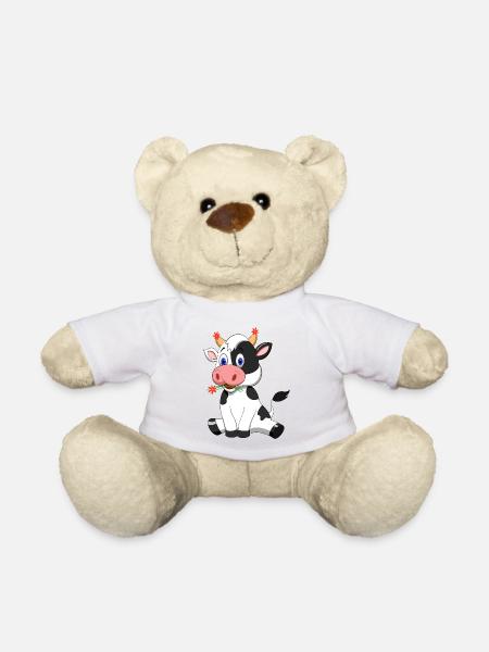 SÜSSE KUH - Teddy - Weiß